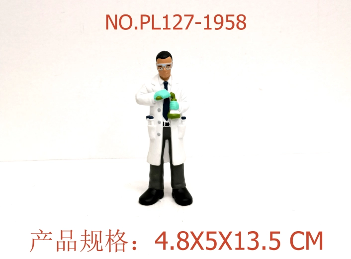 Figura de químico 13,5 cm - 1 pieza