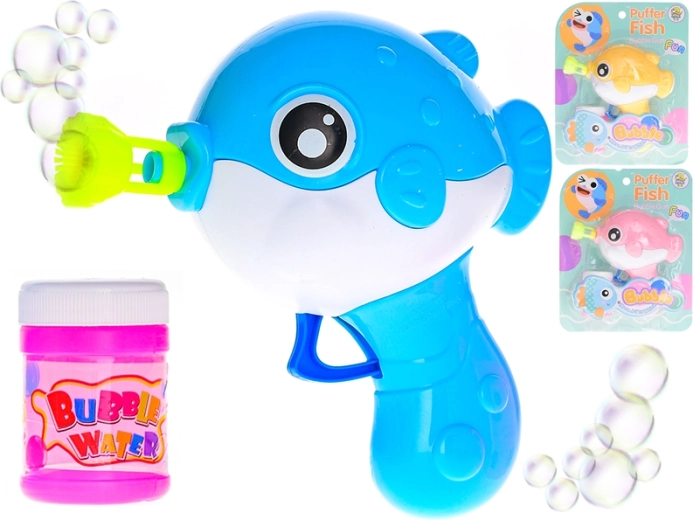 Pez burbujero con mecanismo de inercia 16 cm