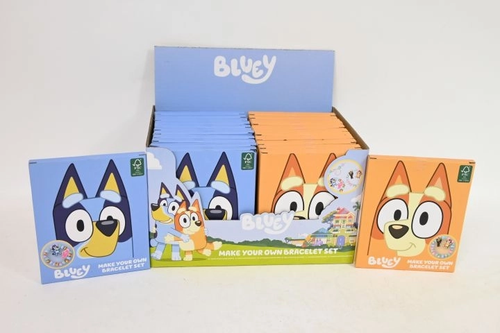 Kit creativo Bluey para hacer pulseras - 1 unidad