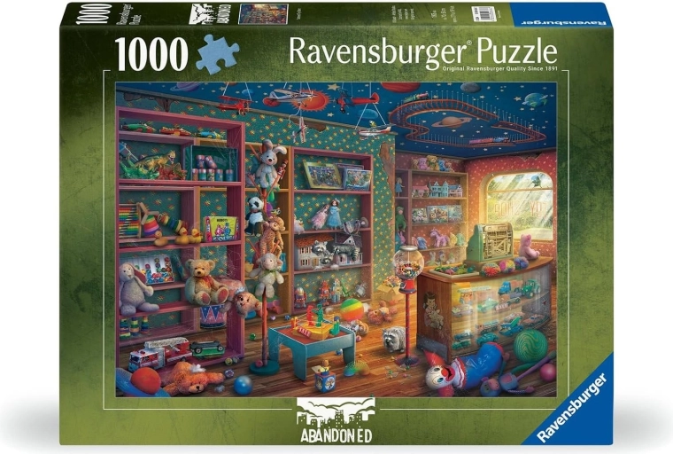 Puzzle Ravensburger Abandoned: Juguetería abandonada 1000 piezas