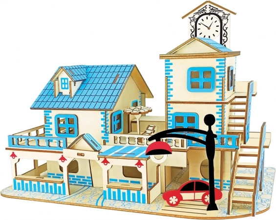 Puzzle 3D de madera Destino costero