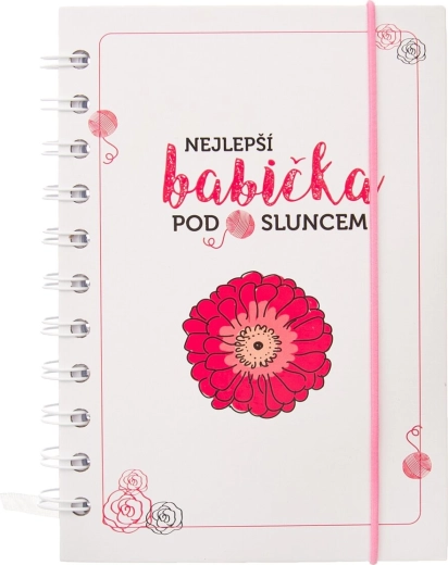 Cuaderno con encuadernación en espiral La mejor abuela