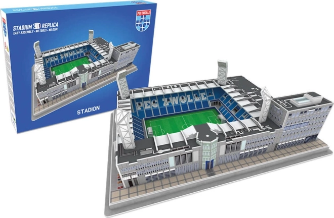 Puzle 3D del estadio MAC3PARK - campo local del FC PEC Zwolle