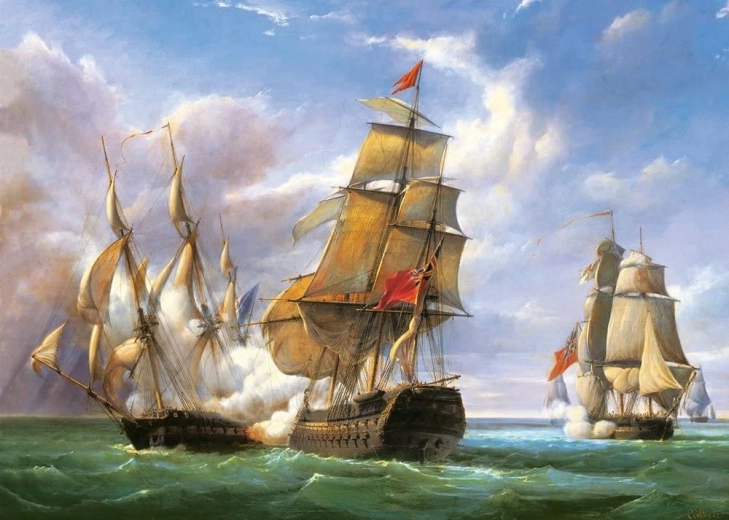 Puzle de 3000 piezas – batalla naval