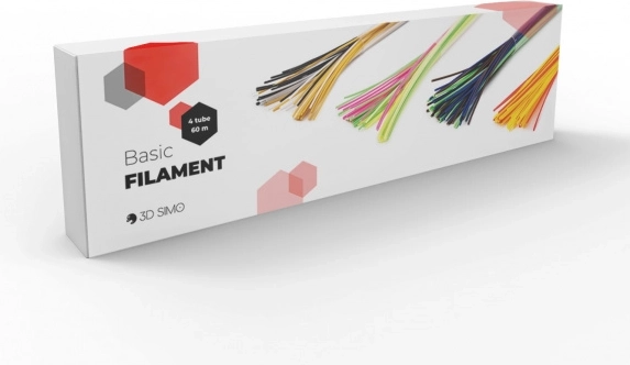 Filamento PCL de 60 m – set de varios colores (4 tubos) para bolígrafo 3D