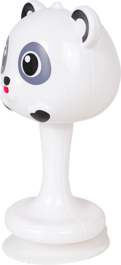 Diseño de panda contrastado que llama la atención
