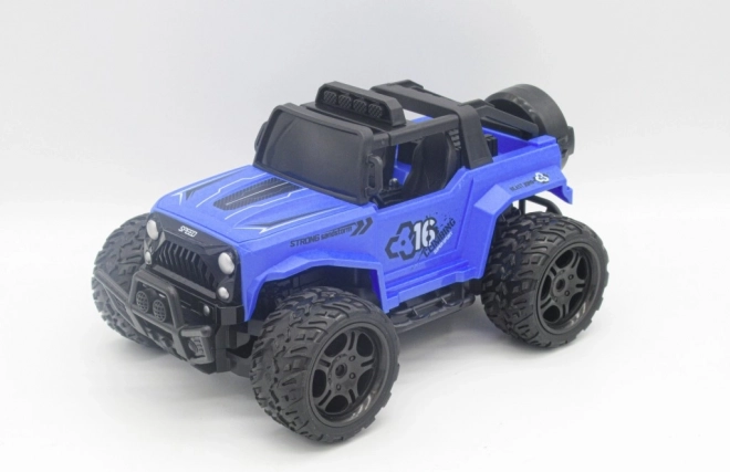 Coche RC 1:16 rojo todoterreno