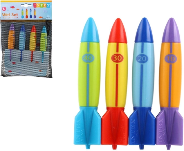 Torpedos de buceo para el agua - 4 uds.