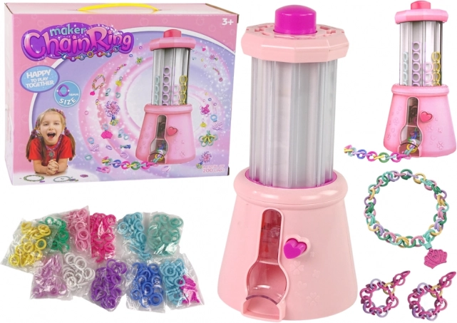 Máquina DIY para fabricar pulseras y joyas para niños