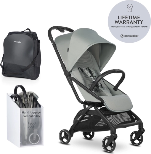 Easywalker cochecito deportivo Rockey S pure black