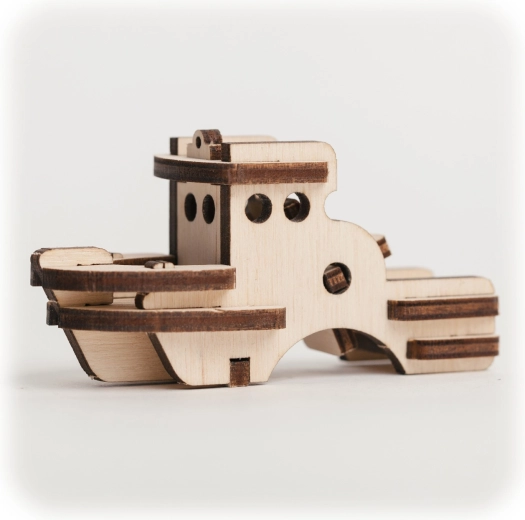 CuteWood rompecabezas 3D de madera Barco