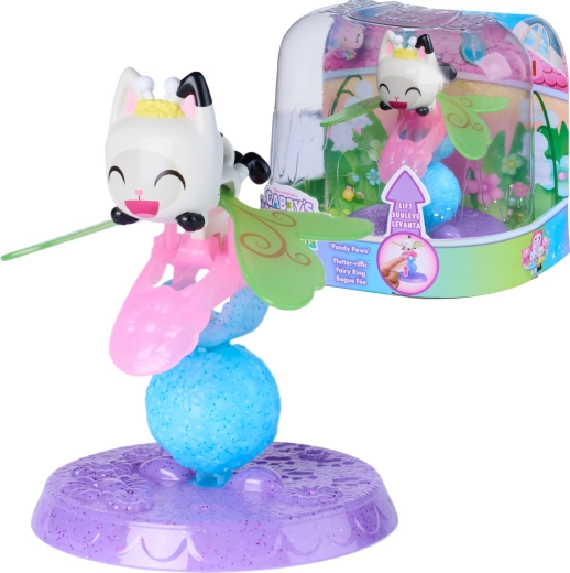 Spin Master Gabby’s Dollhouse Fairylandia anillo con figura de Pandy Paws