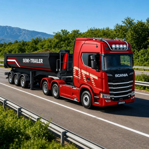 Diseño realista para el conjunto Scania 1501