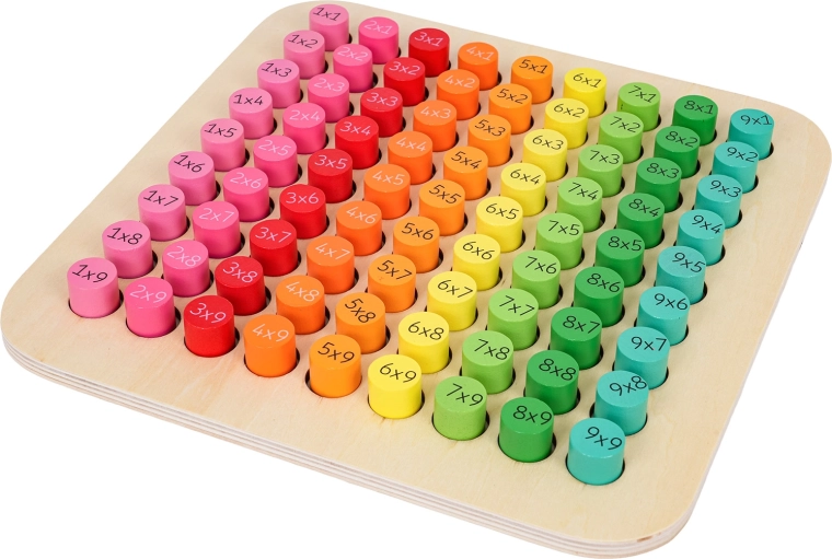 Piezas de colores para practicar fácilmente