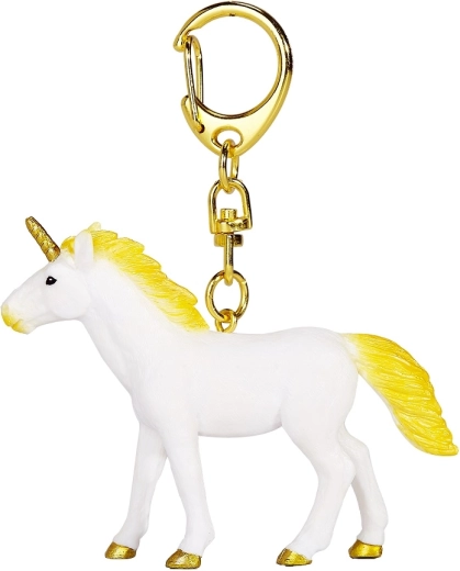 Llavero Mojo unicornio amarillo