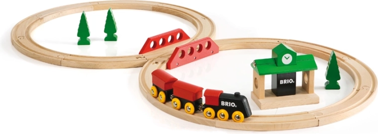 Circuito de tren en forma de ocho Classic