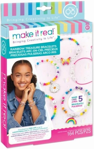 Kit para hacer pulseras Rainbow Treasure