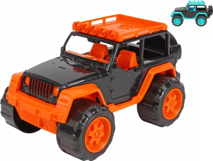 Coche SUV 28 cm: juguete de plástico resistente para niños desde 2 años