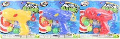 Pistola de plástico de pelotas para niños