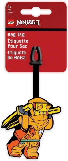 Lego ninjago etiqueta de identificación para equipaje arin