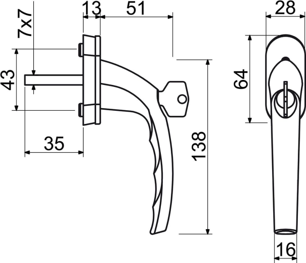 Construcción robusta y dimensiones precisas
