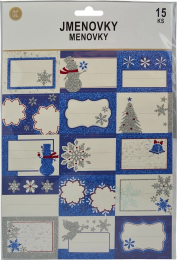 Etiquetas adhesivas para regalos de Navidad