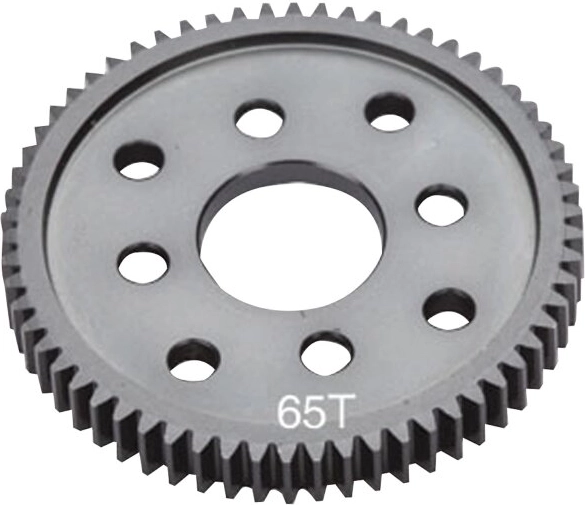 Engranaje principal de aluminio para Toxic, SplinBL y Akron, 65 dientes