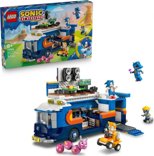 LEGO® Sonic the Hedgehog™ 77006 Vehículo de mando del equipo Sonic