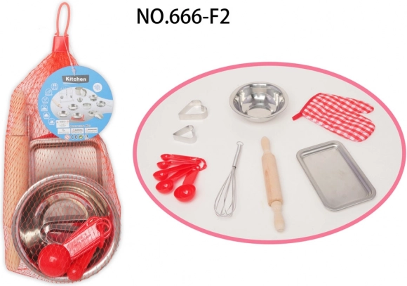 Juego de vajilla para pequeñas cocineras