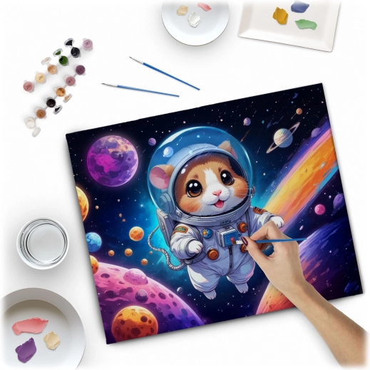 Pintura por números fácil