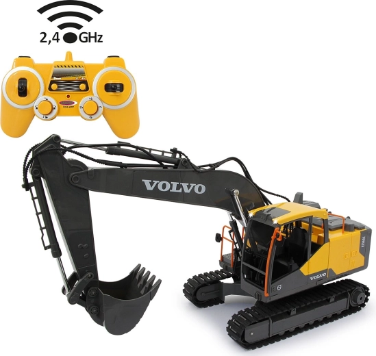 Excavadora de orugas RC Jamara Volvo EC160E 2,4 GHz 1:16 - 1 unidad