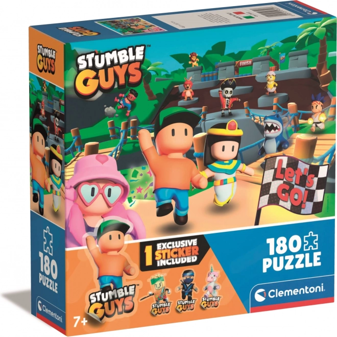 Puzzle Stumble Guys 180 piezas CLEMENTONI