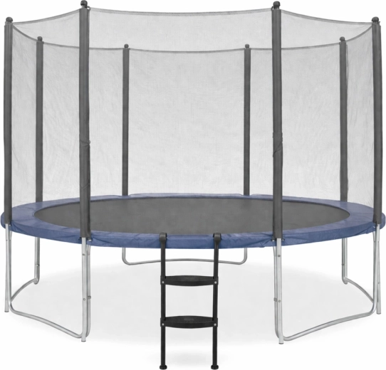 Acceso cómodo al trampolín