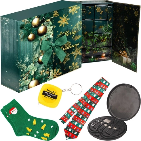 Calendario de Adviento para hombres 2025 ISO Trade – 24 regalos