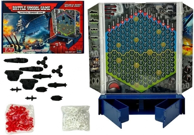Juego estratégico de barcos de guerra