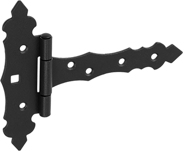 Bisagra decorativa 125 × 35 × 130 mm, negra