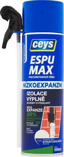 Espuma de montaje de baja expansión CEYS 500 ml