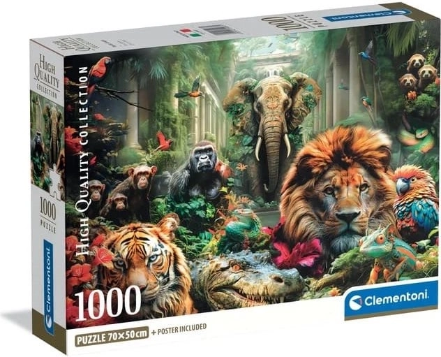 Puzzle Clementoni Selva misteriosa 1000 piezas