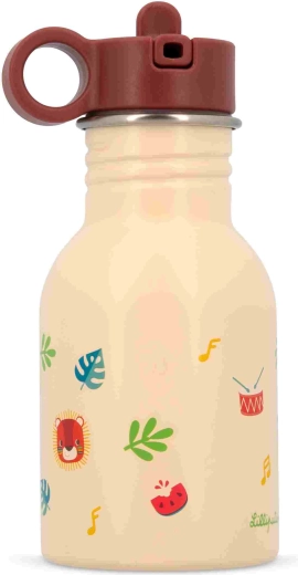 Lilliputiens botella para beber 400 ml León Jack