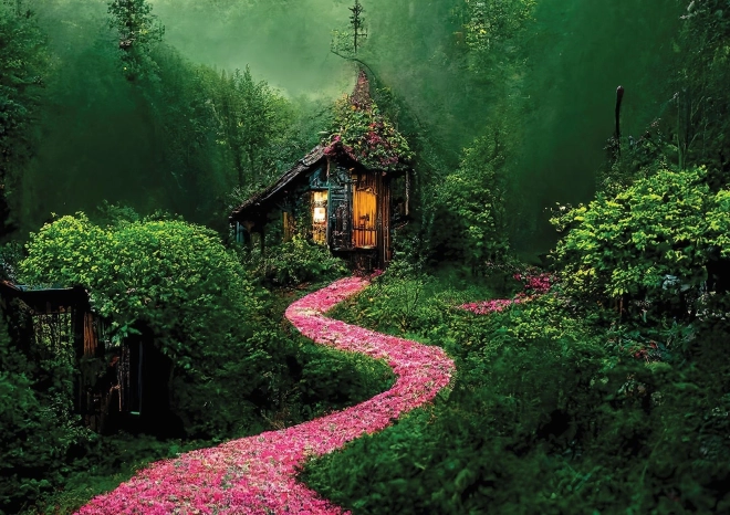 Puzzle Bosque profundo 1000 piezas