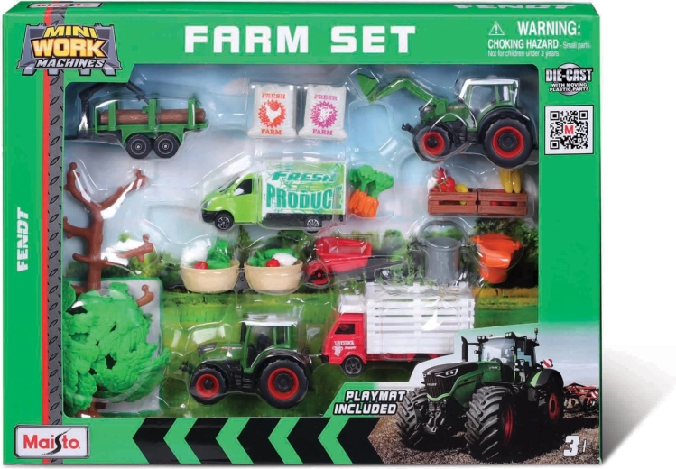 Maisto mega set de granja Fendt