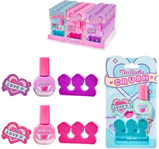 Set infantil para pintarse las uñas Martinelia Crush - 1 pieza
