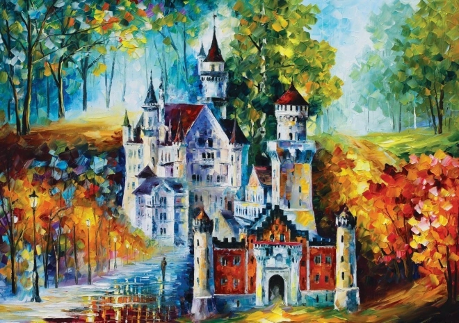 Puzle Castillo de Neuschwanstein 1500 piezas