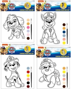 Pintura sobre madera – Patrulla Canina, kit para niños