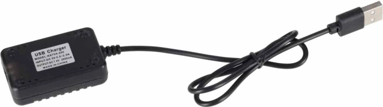 Carga mediante USB y engranajes ajustables