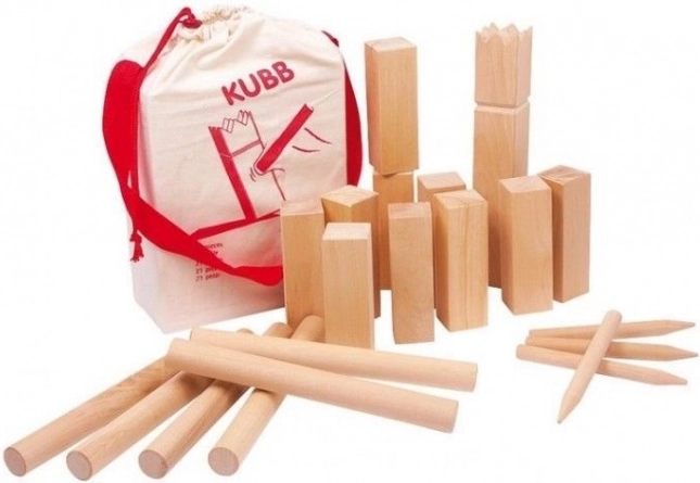 Juego Kubb Vikingo pequeño