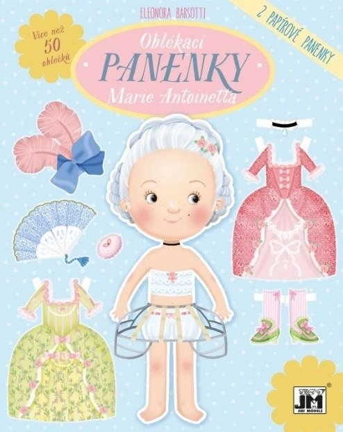 Muñeca recortable Marie Antoinette
