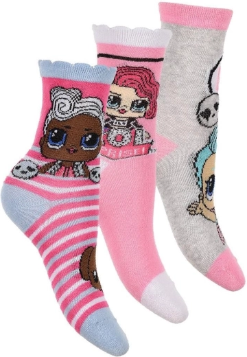 Juego de calcetines LOL Surprise (3 pares)