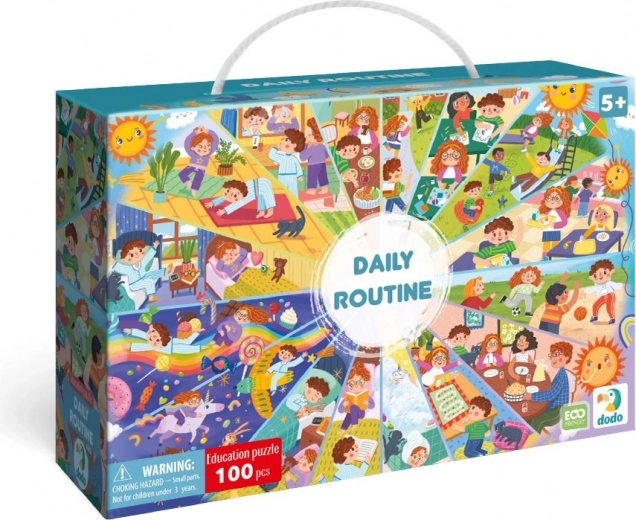 Puzzle Rutina Diaria 100 piezas