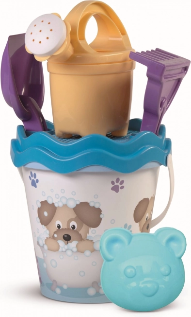 Set de arena Cachorro con regadera
